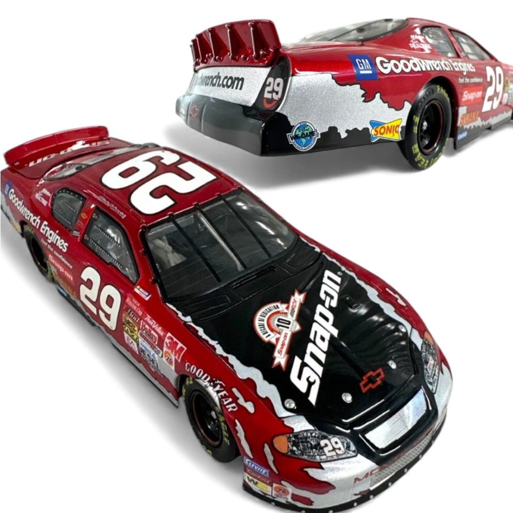 NASCAR Action Kevin Harvick #29 Snap-On GM Goodwrench 2003 Monte Carlo 1:24